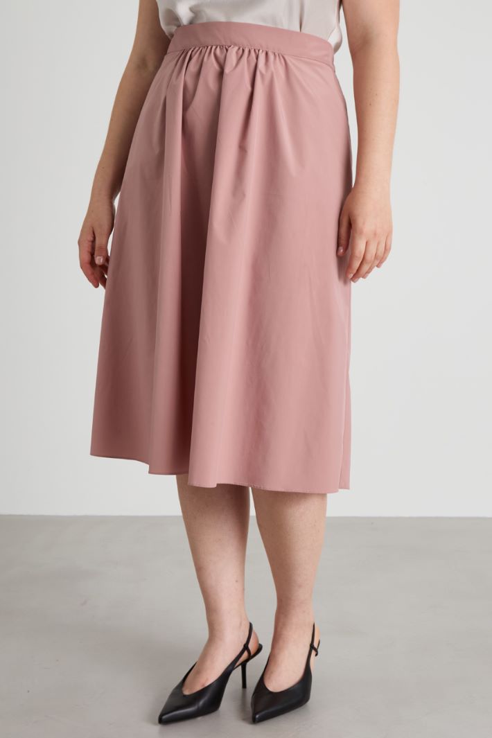 Flared taffeta skirt Intrend - 2