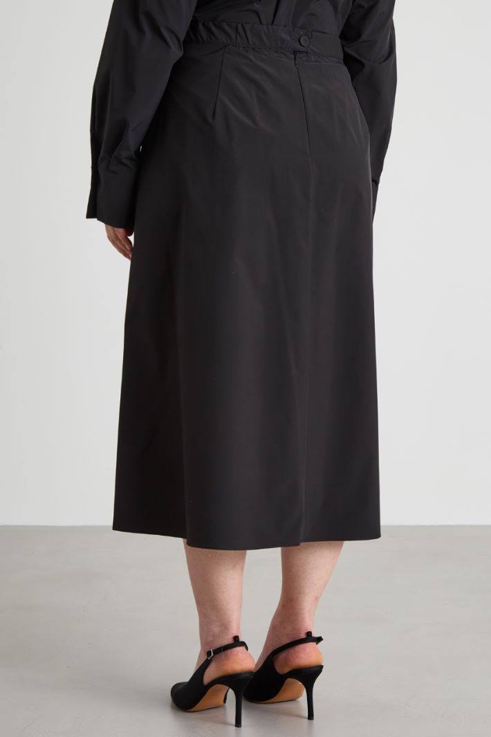 Flared taffeta skirt Intrend - 3