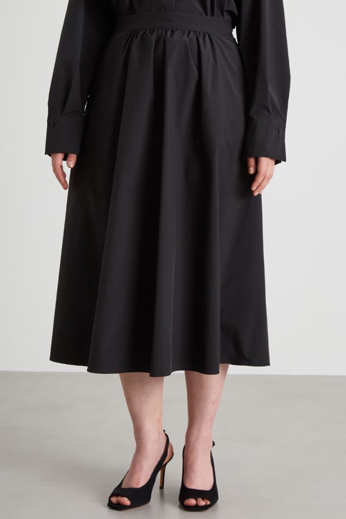 Flared taffeta skirt Intrend - 2
