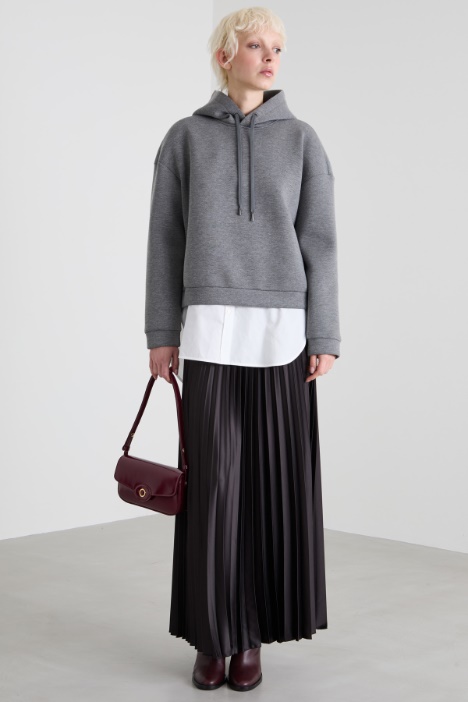Flared pleated skirt Intrend