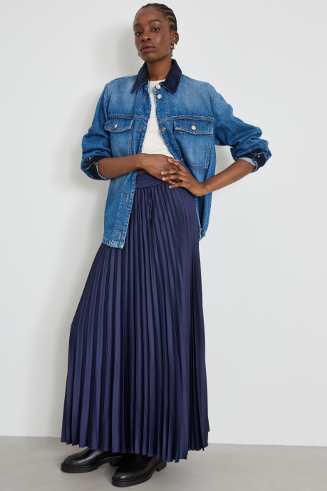 Flared pleated skirt Intrend