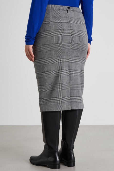 Gonna a tubino in tinto filo