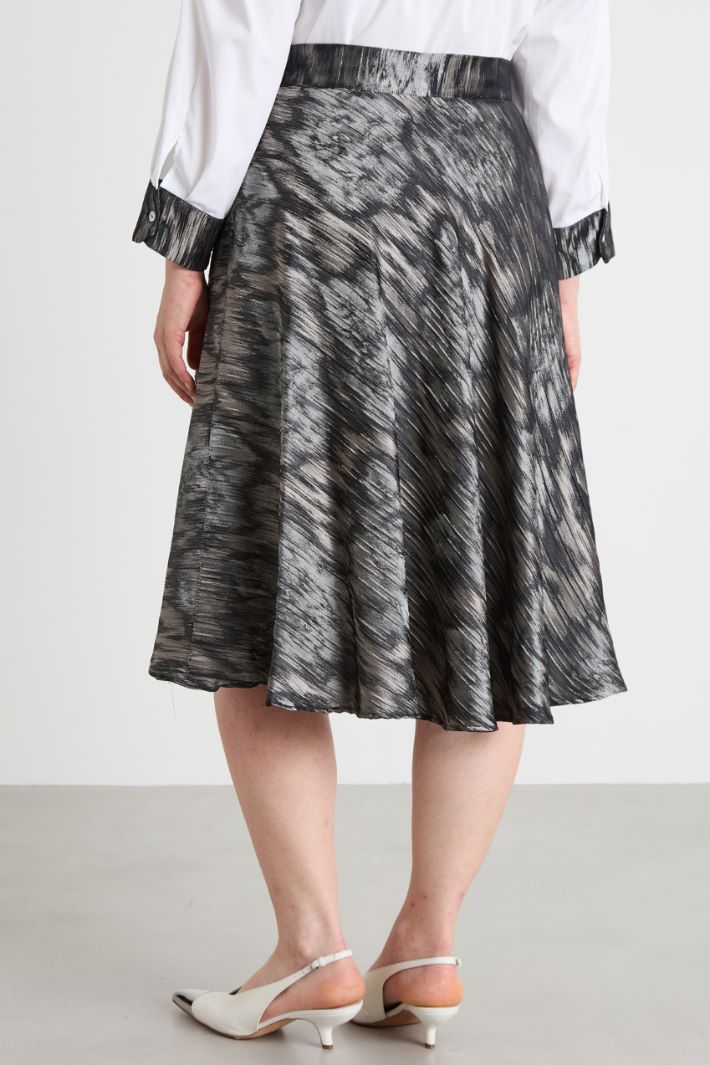 Lamé skirt Intrend - 3