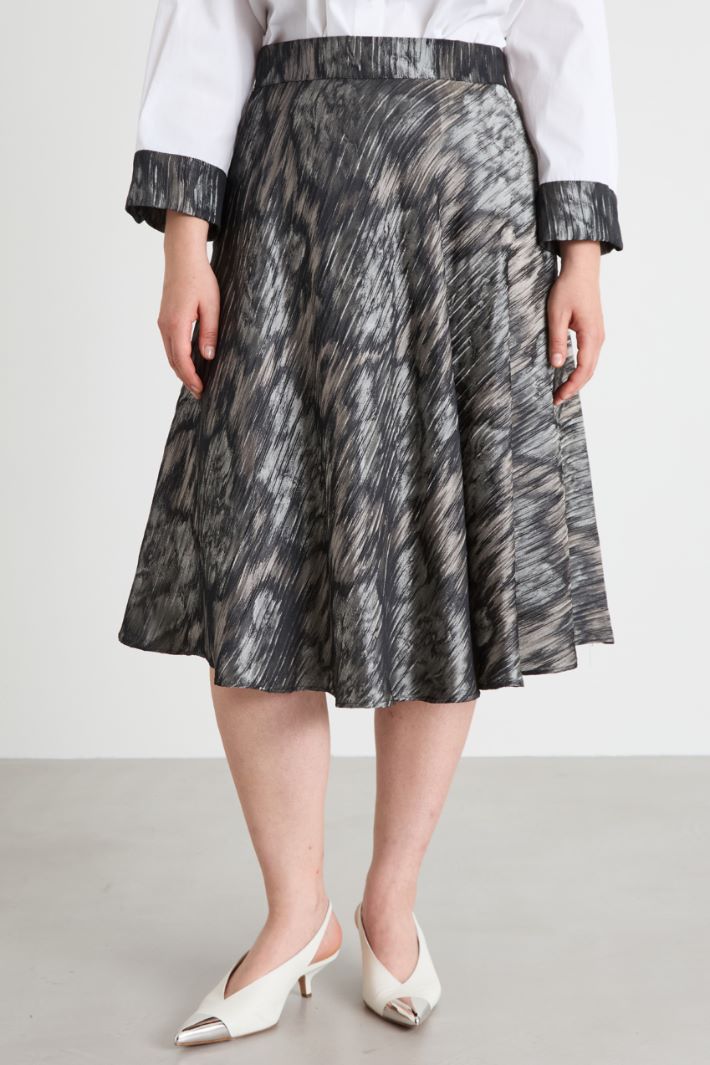 Lamé skirt Intrend - 2