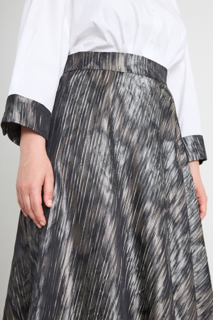 Lamé skirt Intrend - 4