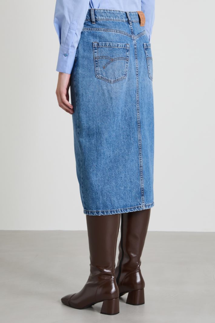 Denim skirt Intrend - 2