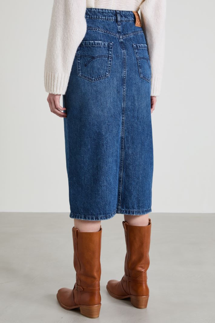 Gonna in jeans
