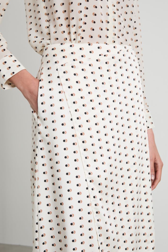 Gonna scivolata in twill Intrend - 2