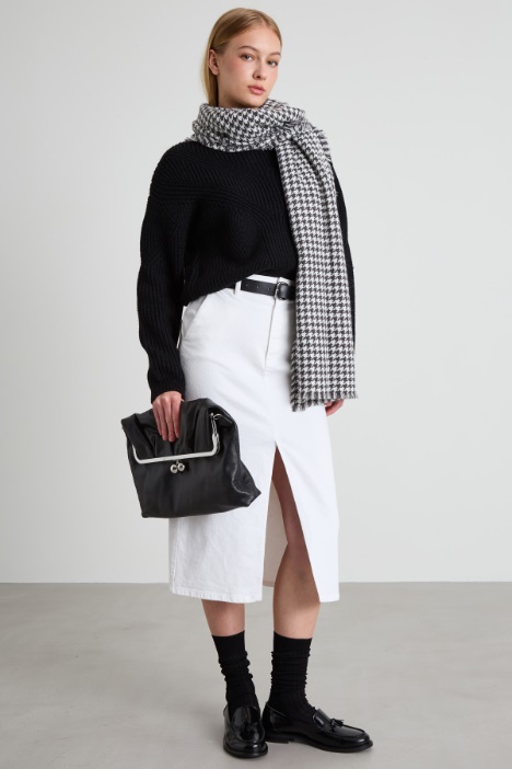 Slit-detail skirt Intrend