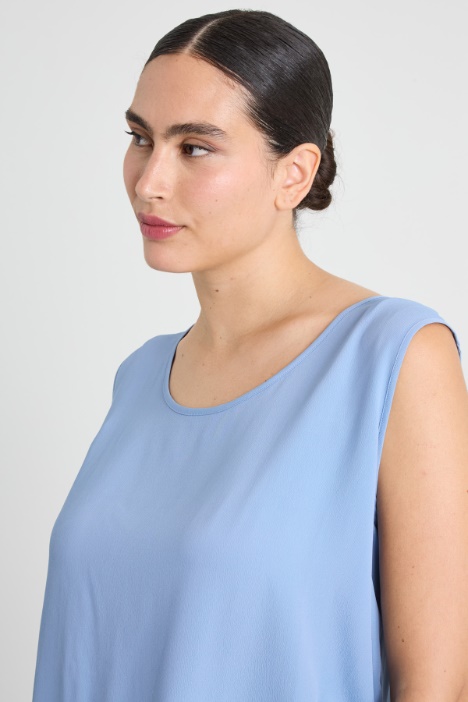 Top in crépe