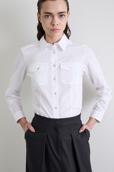 Camisa semientallada