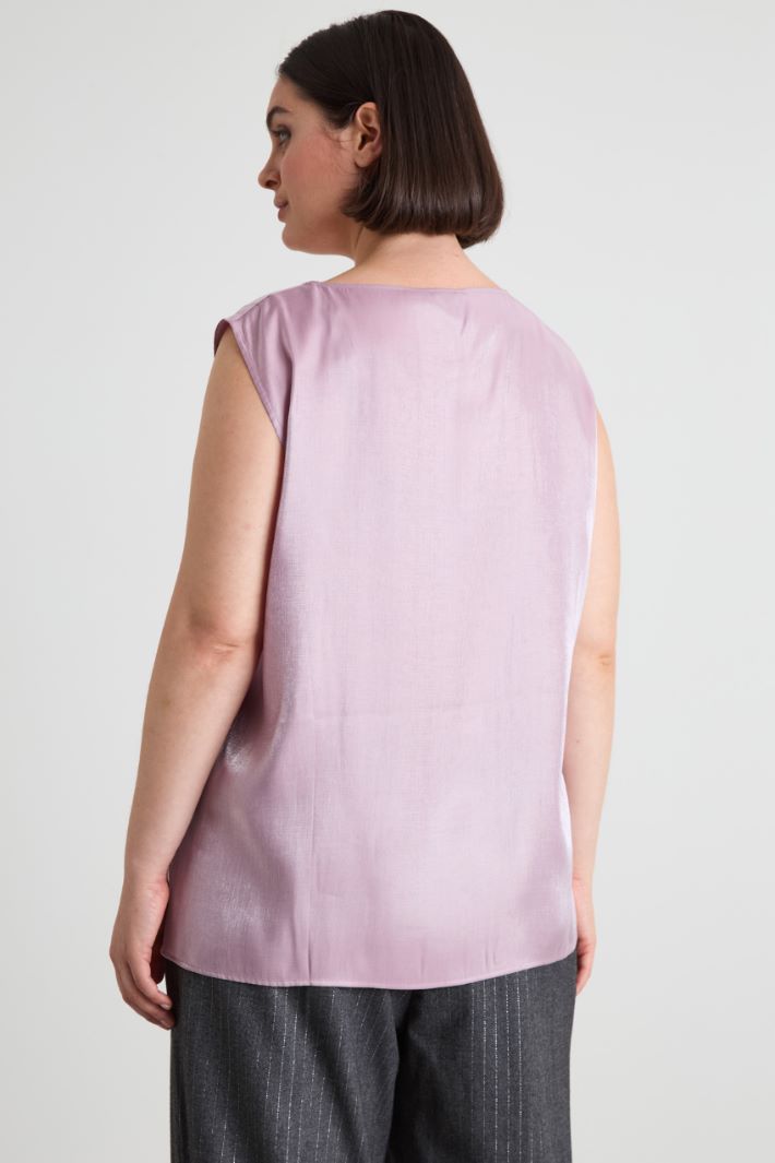 Lamé viscose top Intrend - 2