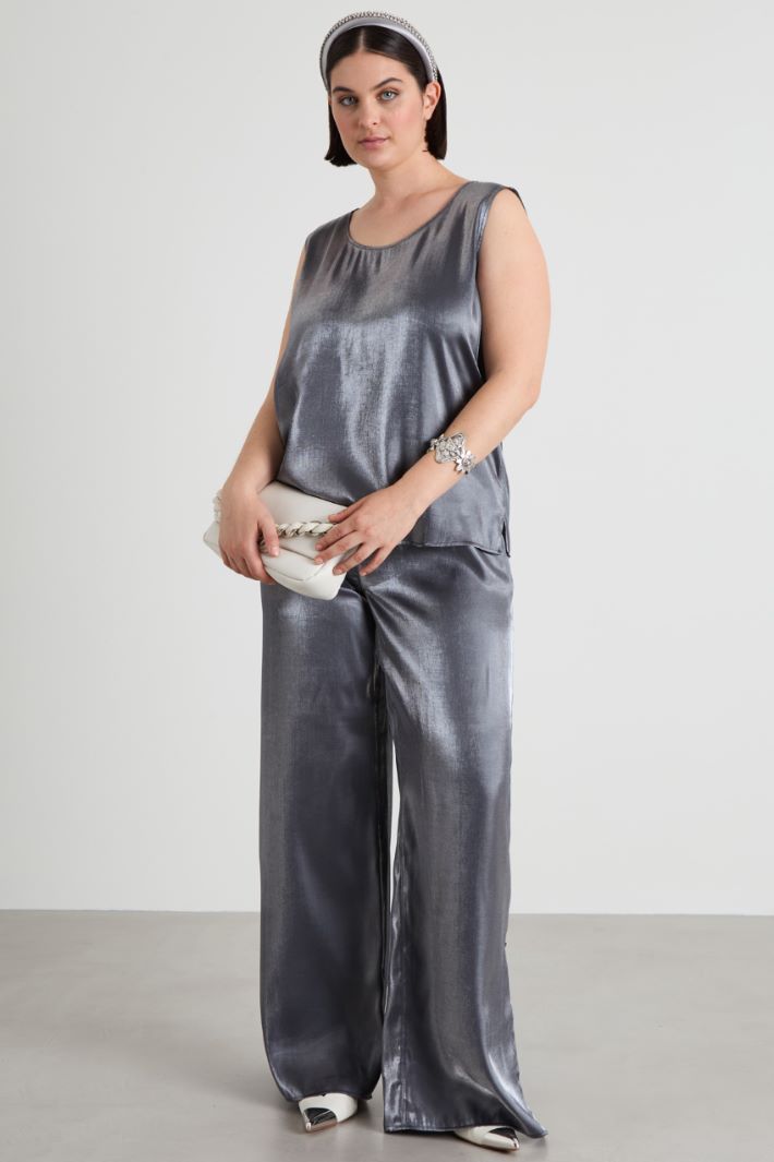 Lamé viscose top Intrend - 3