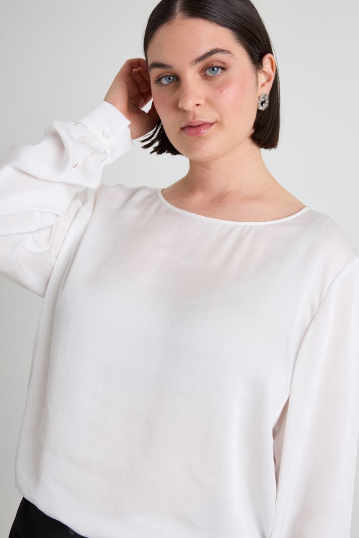 Blusa in raso Intrend - 4