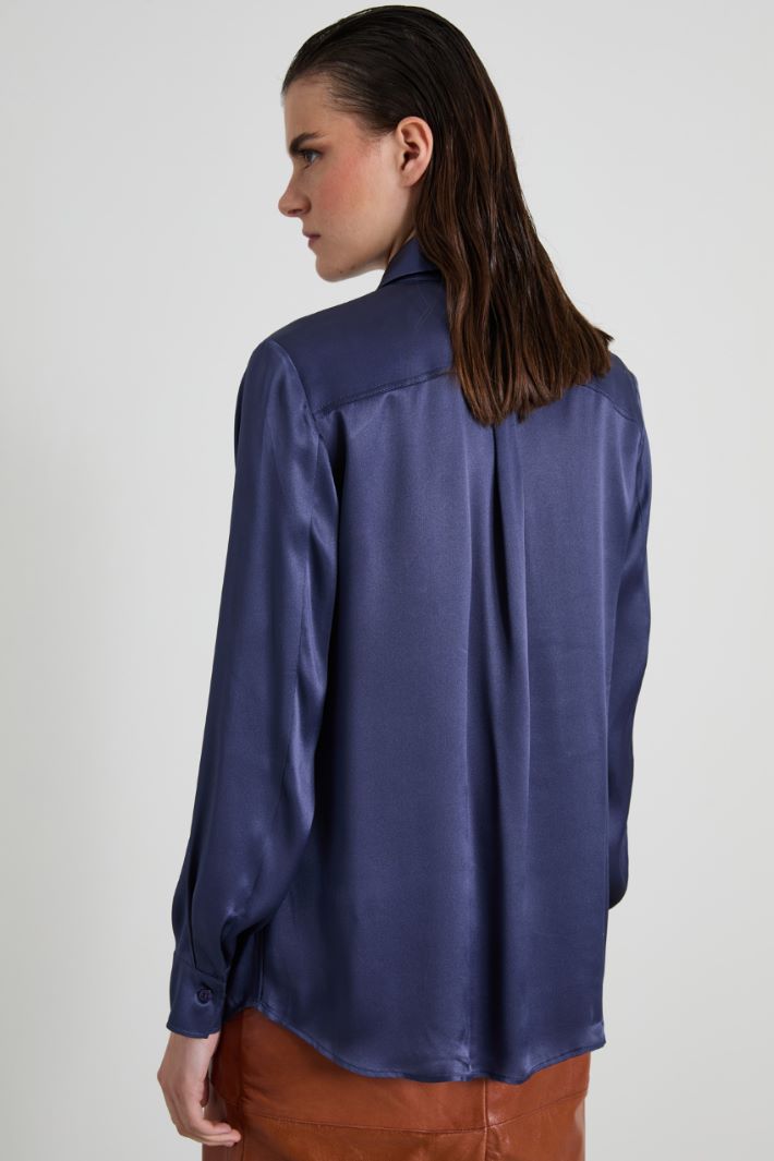 Satin shirt Intrend - 2
