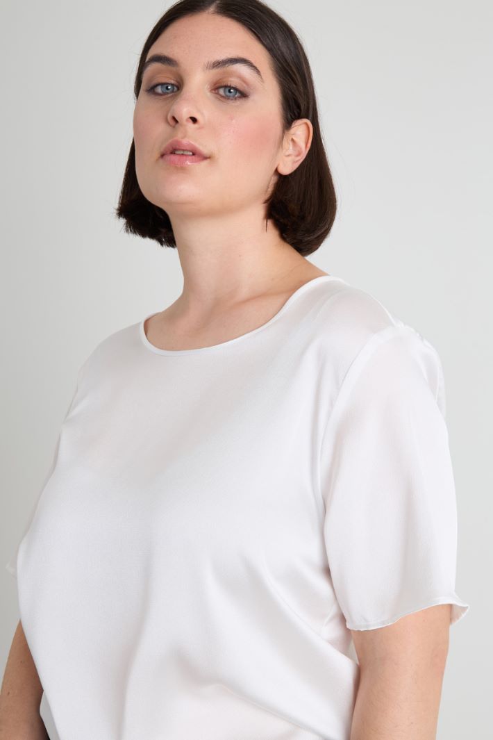 Satin blouse Intrend - 4