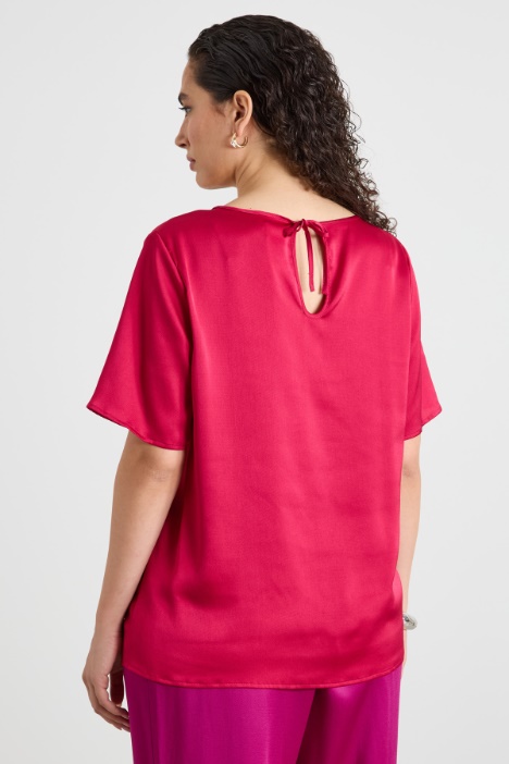 Blusa in raso