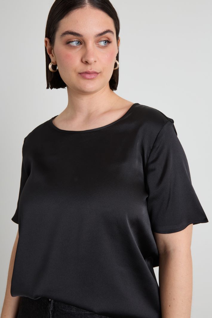Satin blouse Intrend - 4
