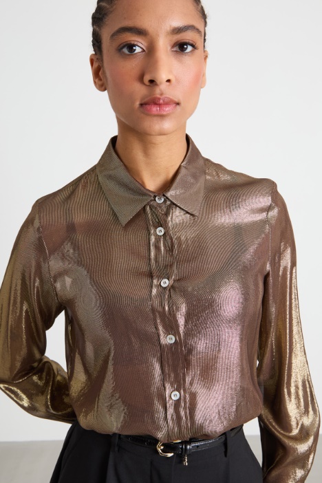 Camicia in chiffon