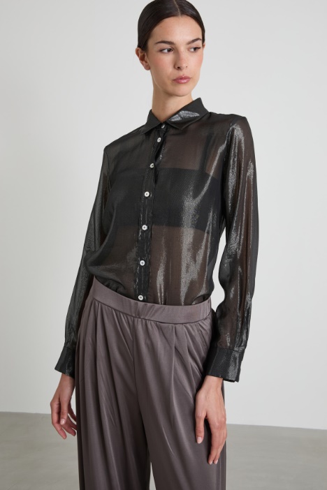 Camicia in chiffon Intrend