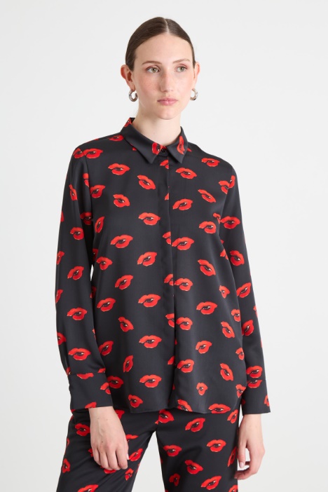Envers satin shirt Intrend