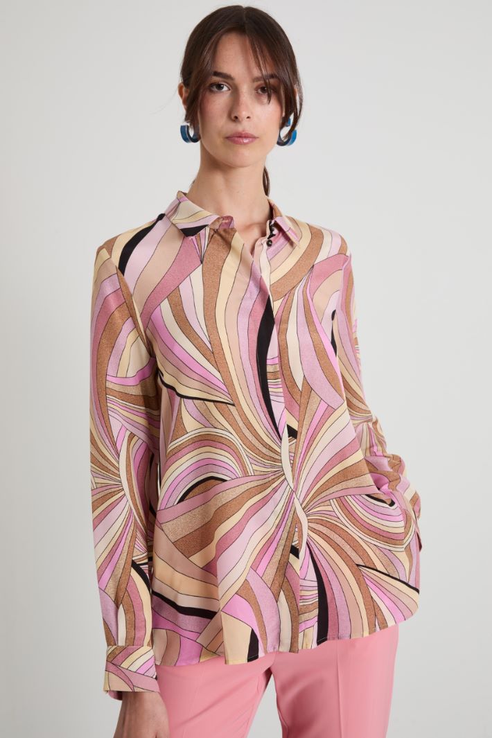 Silk crepe shirt Intrend