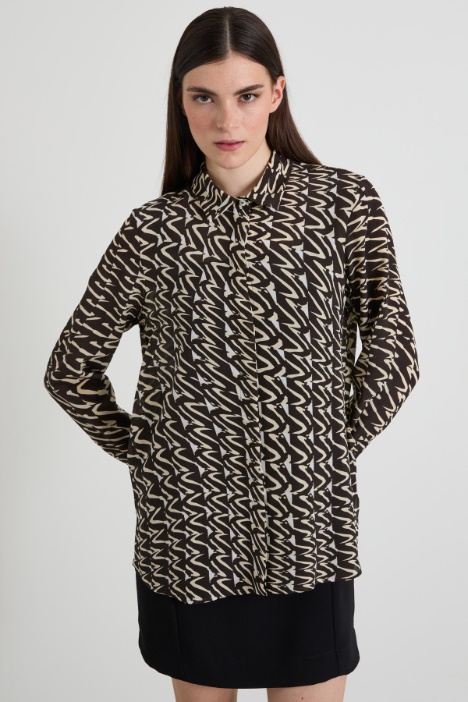 Silk crepe shirt Intrend