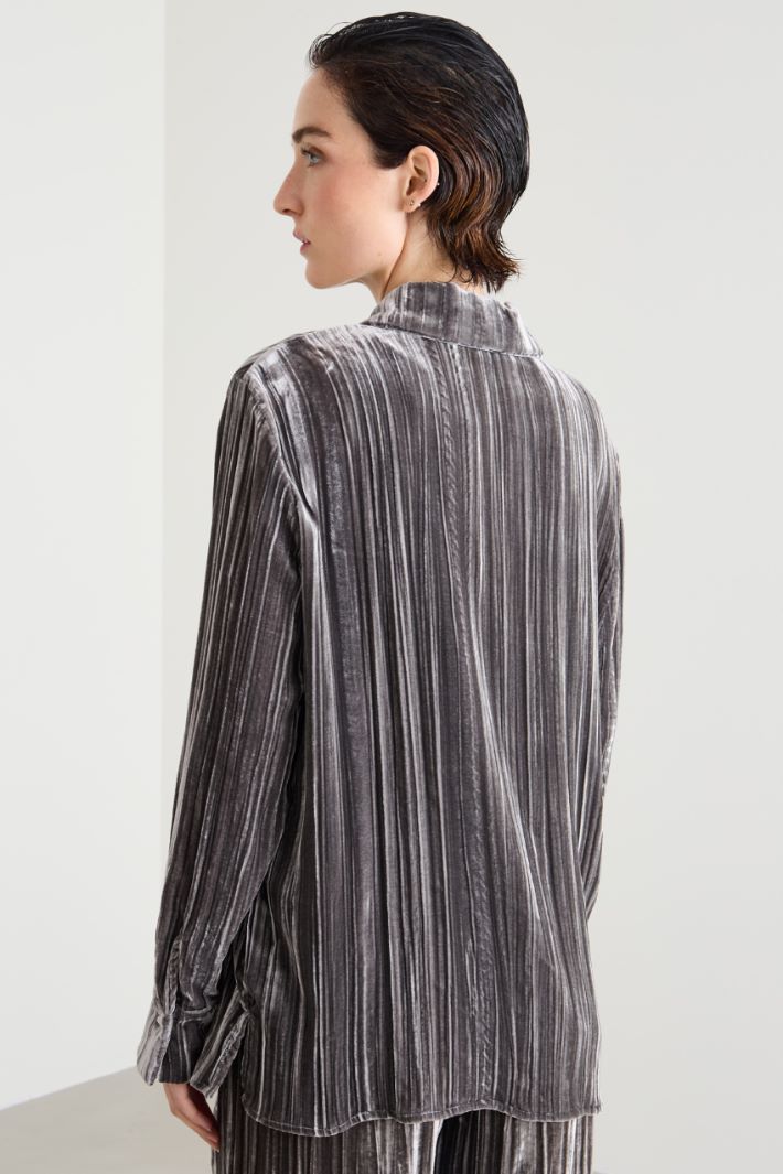 Velvet shirt Intrend - 2