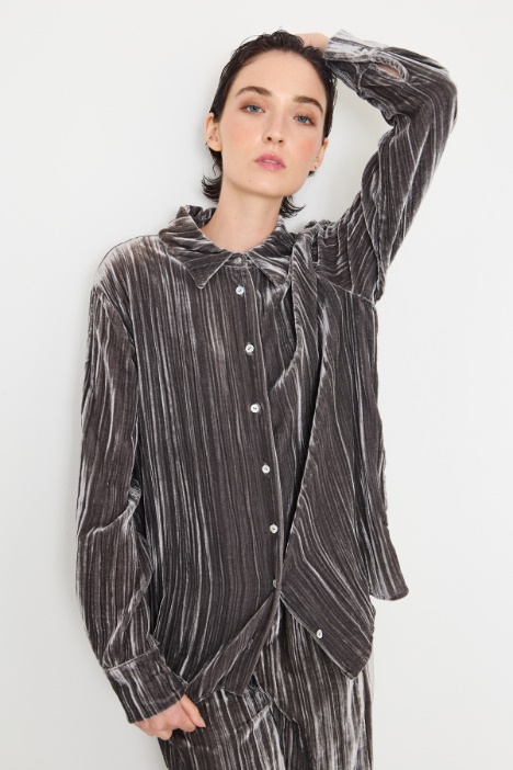 Velvet shirt Intrend