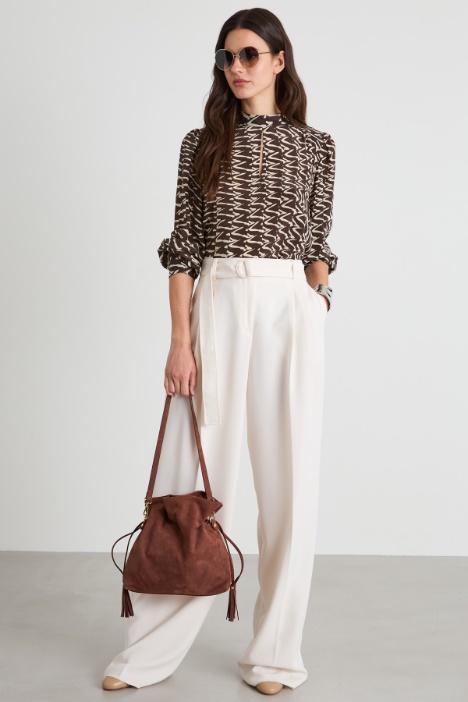 Pure silk crepe blouse Intrend