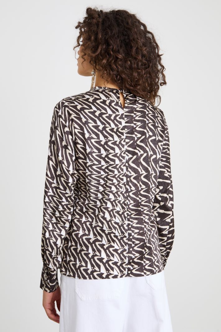 Jacquard blouse Intrend - 2