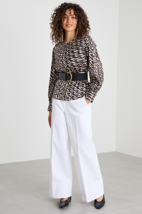 Jacquard blouse Intrend