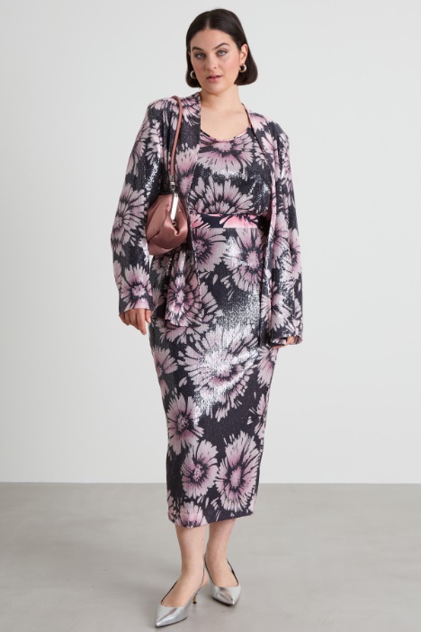 Patterned sequin top Intrend