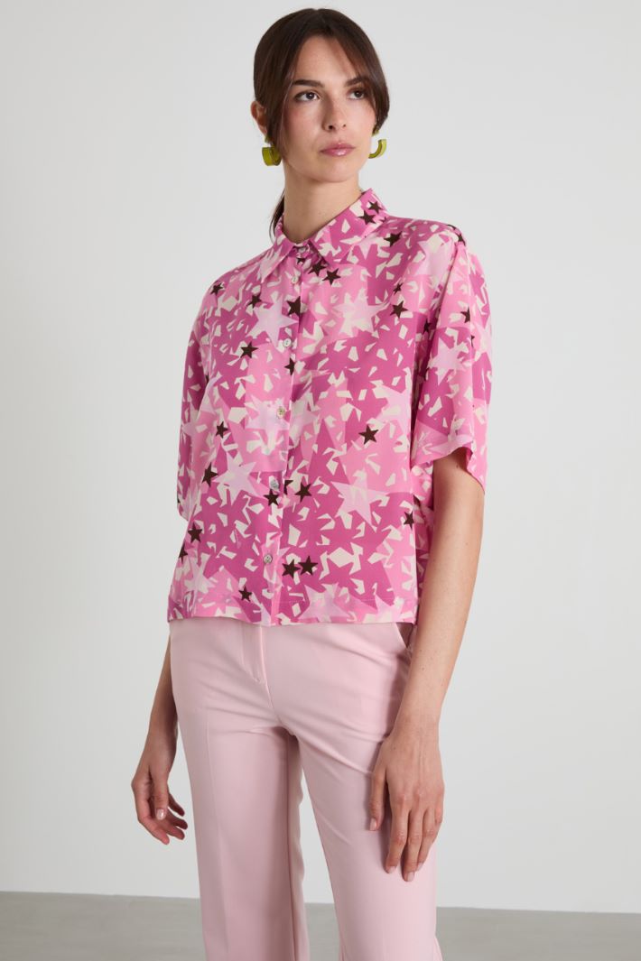 Silk crepe shirt Intrend