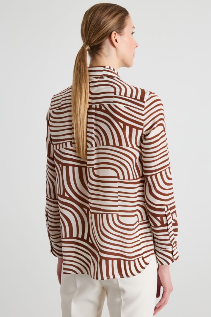 Patterned shirt Intrend - 2