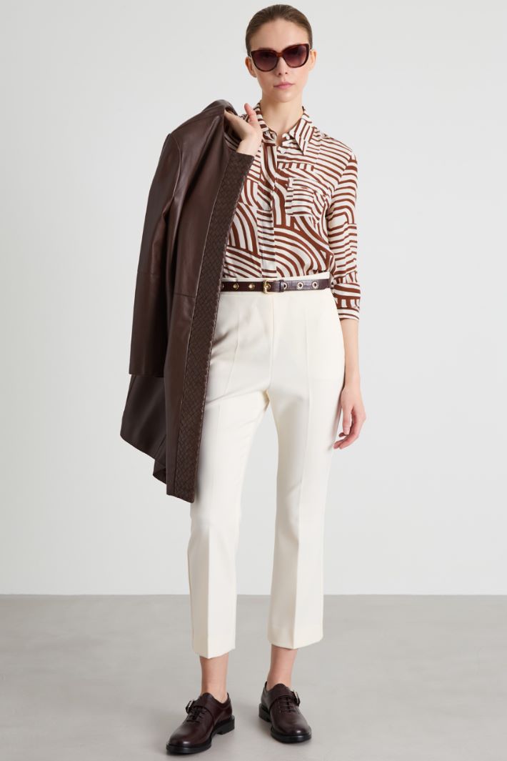 Patterned shirt Intrend - 3