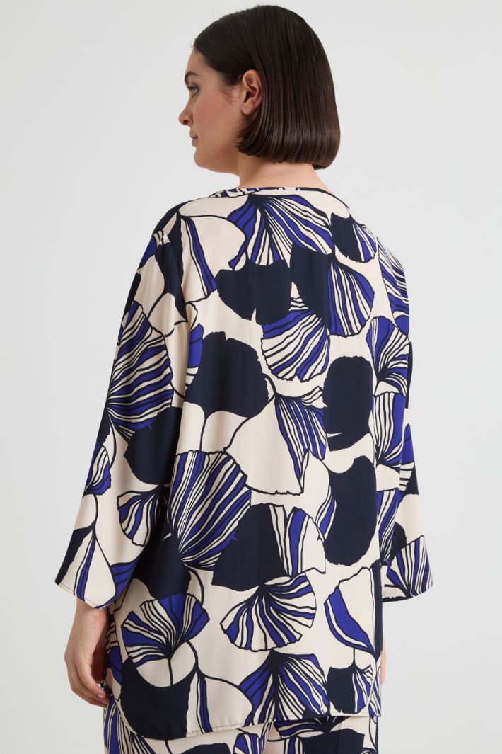 Blusa in cady fluido Intrend - 2
