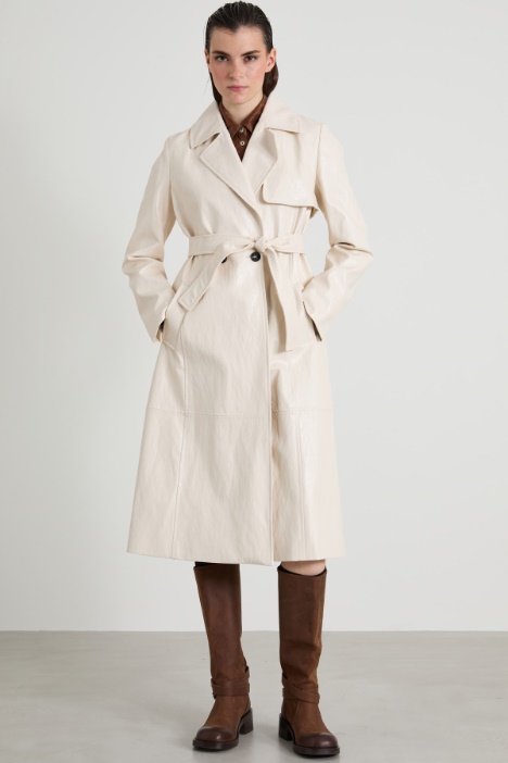 Faux nappa trench Intrend - 2