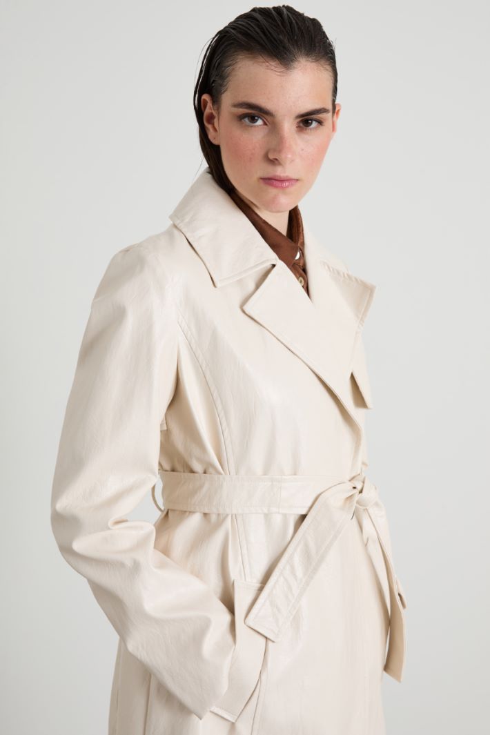 Faux nappa trench Intrend - 4