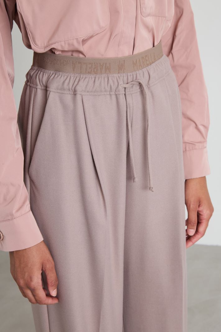 Loose drawstring trousers Intrend - 4