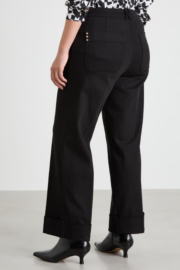 Cotton bull trousers Intrend - 3