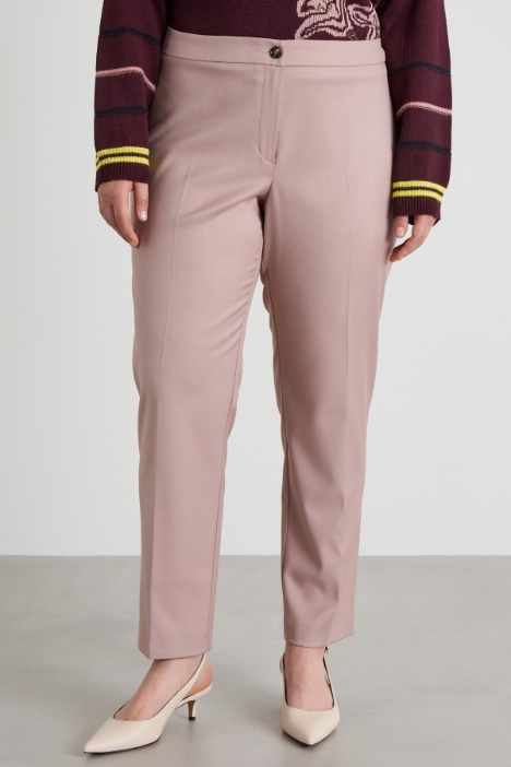 Pantaloni in twill