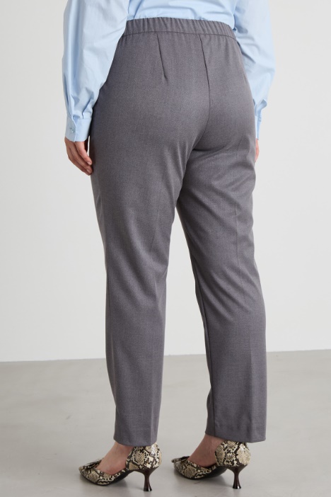 Pantaloni in twill
