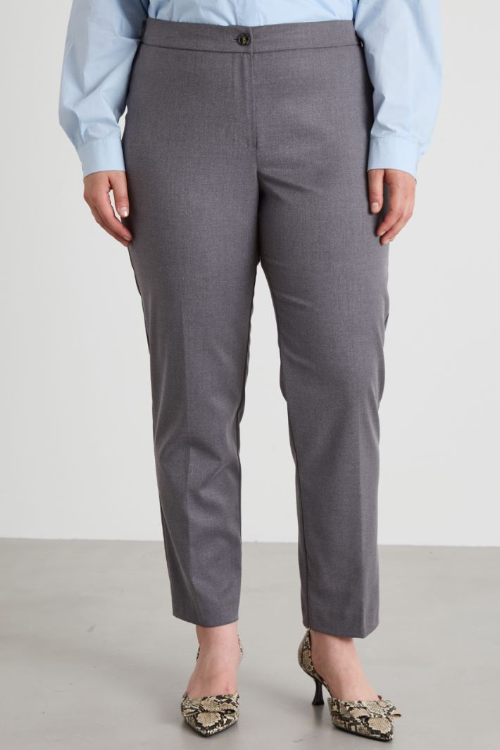 Pantaloni in twill Intrend - 2