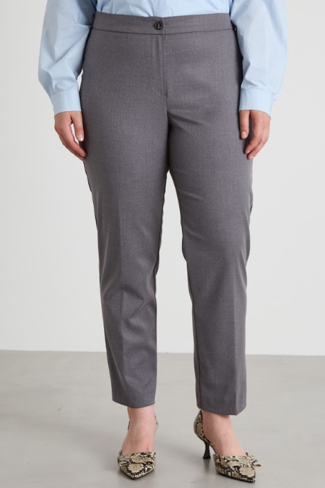 Pantaloni in twill