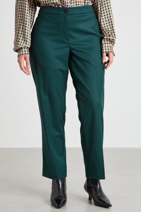 Pantaloni in twill