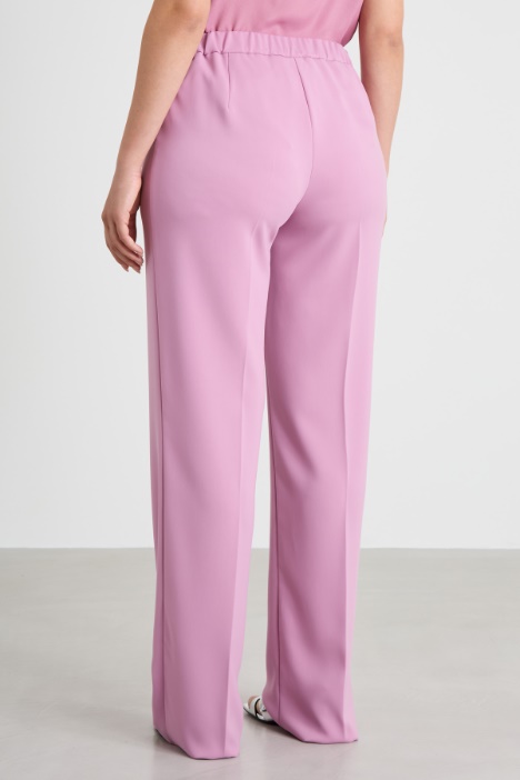 Pantaloni dritti in cady
