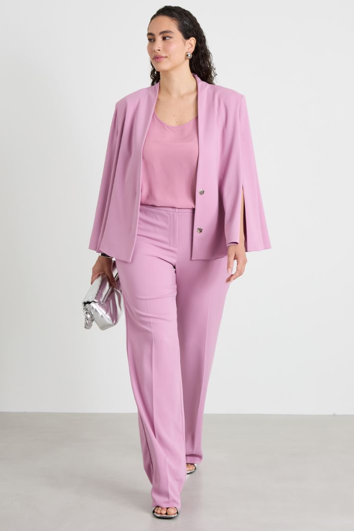 Straight cady trousers Intrend