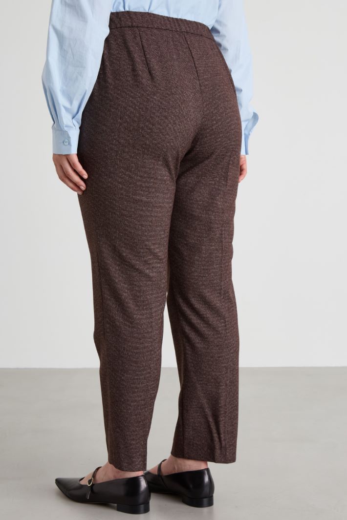 Yarn-dyed trousers Intrend - 3
