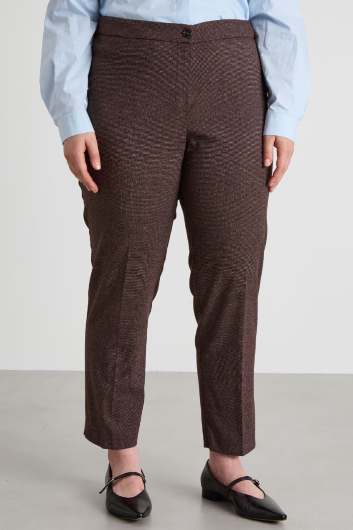 Yarn-dyed trousers Intrend - 2
